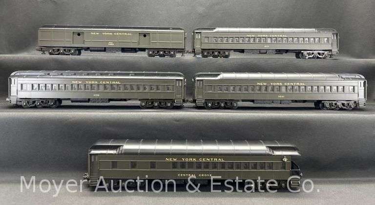 MTH New York Central Scale Maddison Passenger Car Set, No. 4019, with Original Box