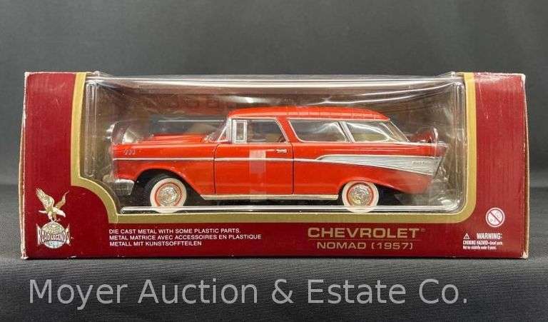 Road Legends 1957 Chevrolet Nomad 1:18 Scale Die-Cast Model image
