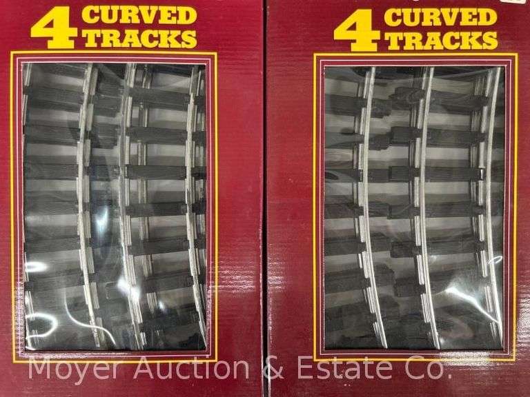 (3) Bachmann Big Haulers G Scale Curved Track 4 Packs, in Original Packaging
