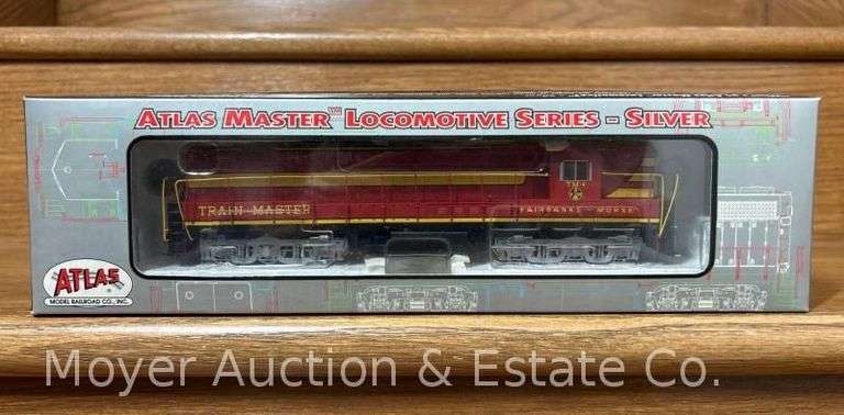 Atlas HO Scale Fairbanks-Morse Train Demonstrator (Ph. 1a), No. 7827, with Original Box image