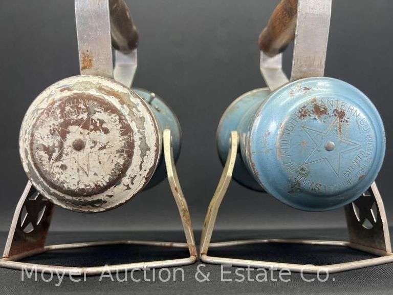(2) Star Headlight Lantern Co. Lanterns