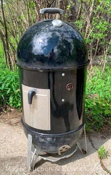 Weber Smoker Grill, with Cover image