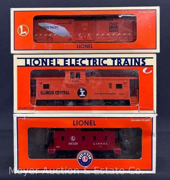 (3) Lionel Freight Cars, with Boxes image