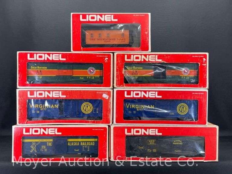 (7) Lionel Freight Cars, with Original Boxes image