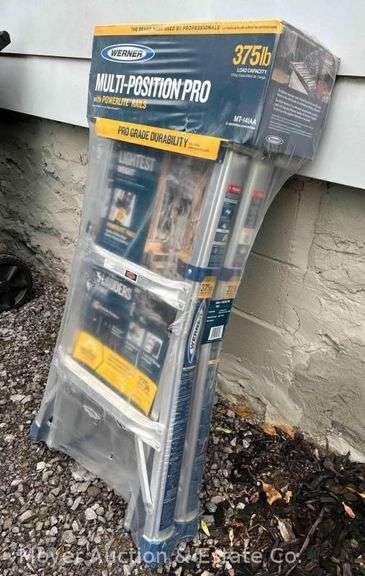 Werner Multi-position Pro Ladder, New in Packaging