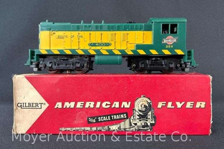 American Flyer S Gauge NorthWestern Diesel Switcher, with Original Box image