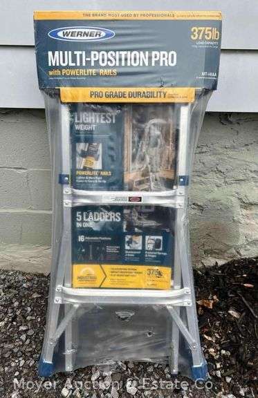 Werner Multi-position Pro Ladder, New in Packaging image