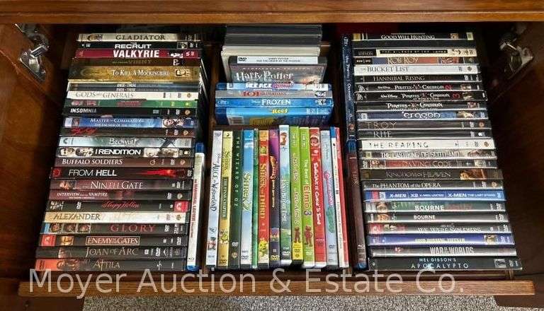 Group of DVDs, Thriller, Action, Etc., Over 100 image