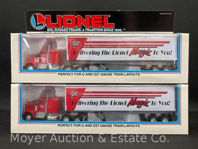 (2) Lionel Tractor Trailer in Original Boxes image
