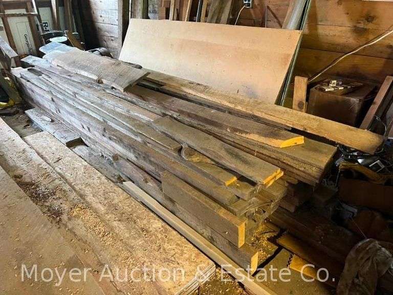 Approx. 40 Rough Sawn Boards, Most True Dimension 2”x4” and 2”x6”, Approx. 12’-14’ Long image