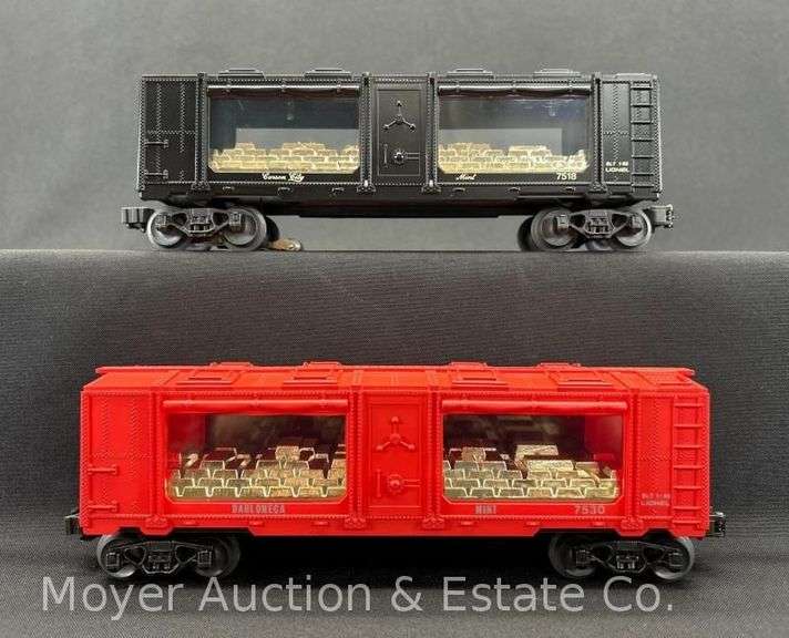 (2) Lionel Mint Cars, No. 7518 and 7530, with Original Boxes image