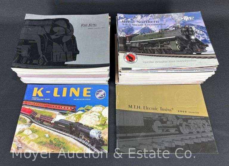 Group of Model Railroad Related Magazines and Catalogs image