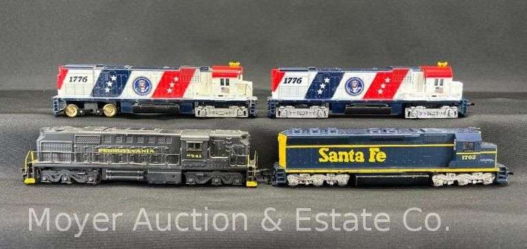 (4) HO Scale Diesel Locomotives image