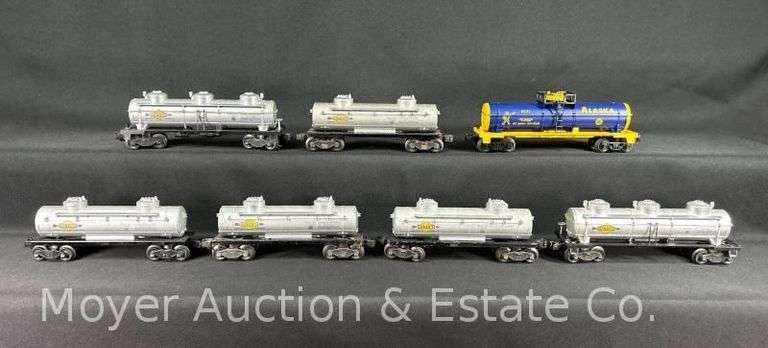 (7) Lionel Tank Cars