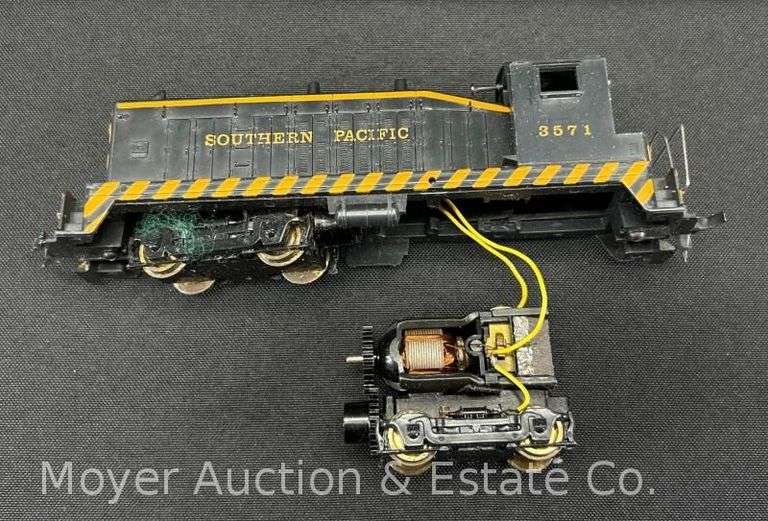 Athearn HO Scale Switcher, Steam Locomotive and Diesel Locomotive