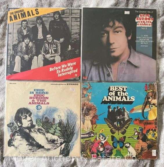 (4) The Animals Record Albums image
