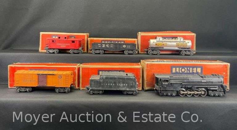 Lionel No. 2020 Turbine Steam Locomotive Freight Set, Includes Tender, 4 Cars and Accessories image