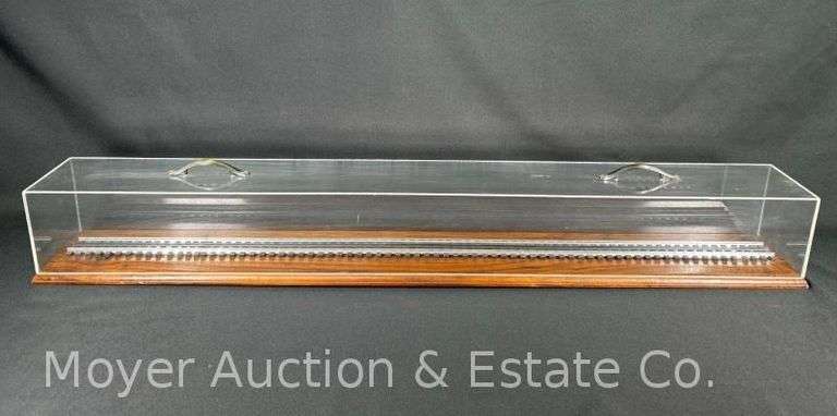 48" O Gauge Display Board, with Plexiglass Cover image