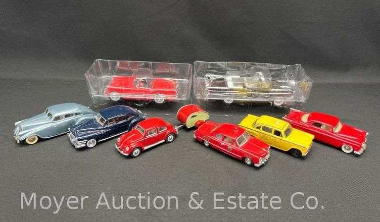 Group of Die Cast Cars, 2.5"-6.5"w image