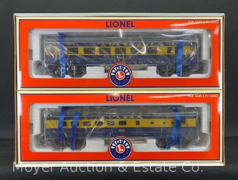 Lionel No. 39053 Alaska Streamliner 2 Pack, with Original Boxes image