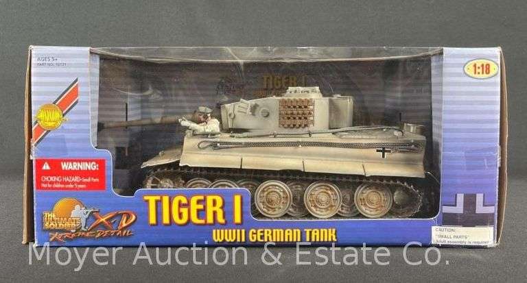21st Century Toys Tiger 1 Tank, 1:18 Scale Plastic Tank Model, with Original Box image
