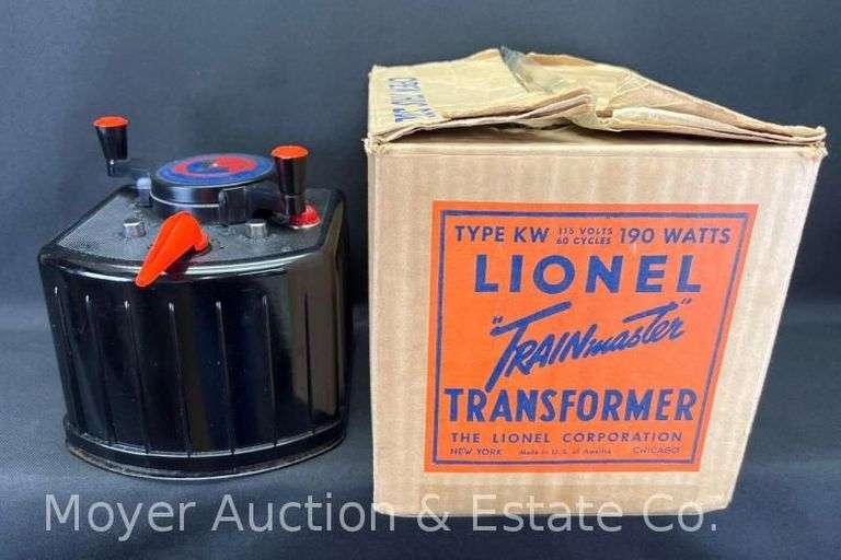 Lionel KW Trainmaster Transformer, with Box image