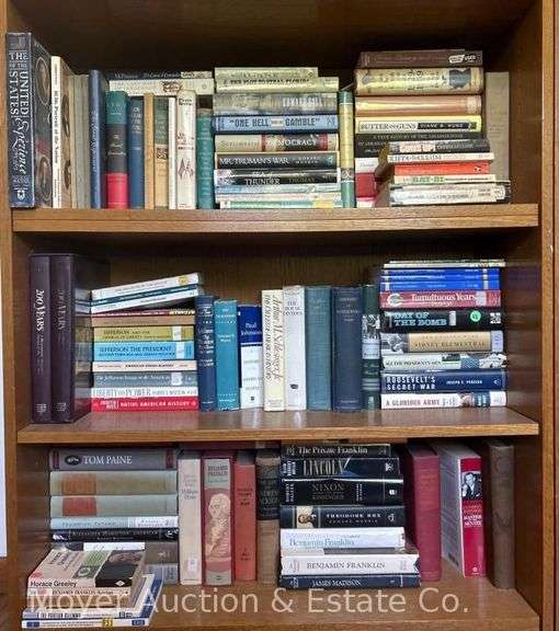 Group of Asst. Books, American History, Biographies, Etc. image