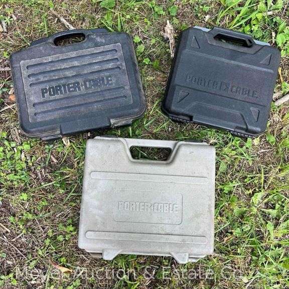 (2) Porter Cable 18 Gauge Brad Nailer with 18 Gauge Stapler