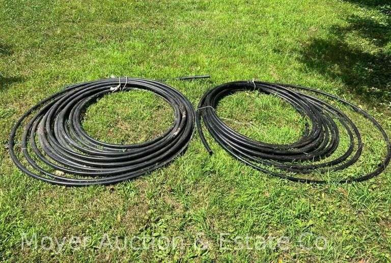 Group of 1” Black Poly Tubing image