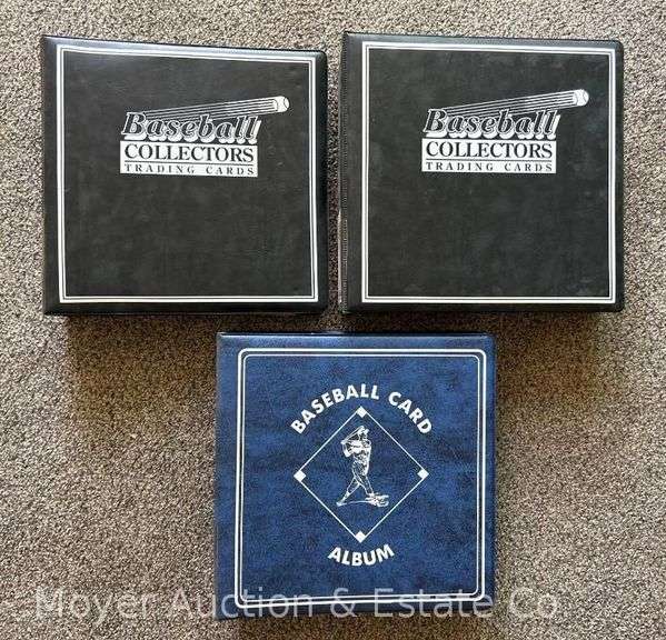 (3) Binders of Baseball Cards image