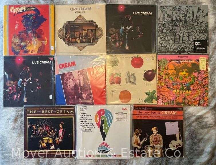 (11) Cream Record Albums image