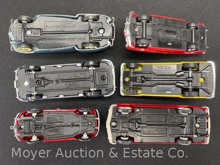 Group of Die Cast Cars, 2.5"-6.5"w