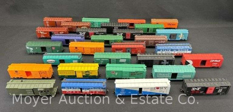 (30) Asst. HO Scale Freight Cars image