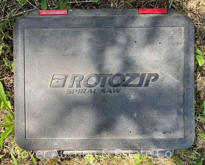 Rotozip with Case and Accessories