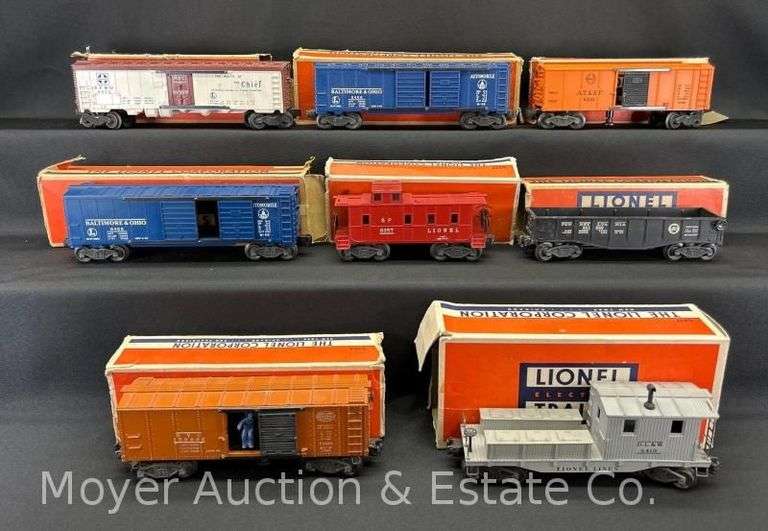 (8) Lionel Freight Cars, with Boxes image
