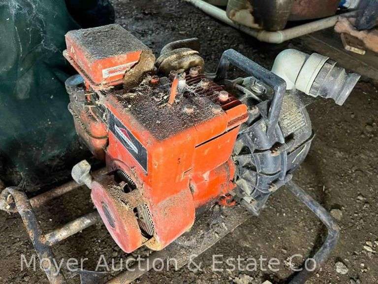 Homelite 2” 160gpm Trash Pump with 5hp B&S engine