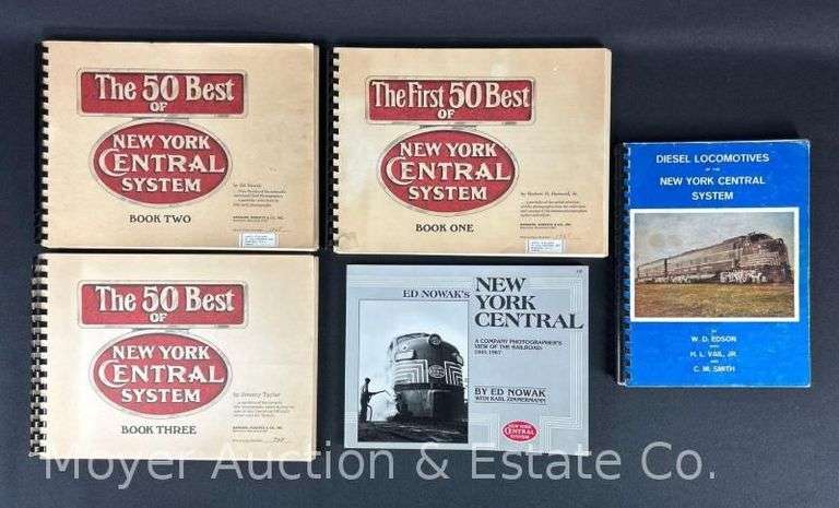 Group of New York Central System Books image