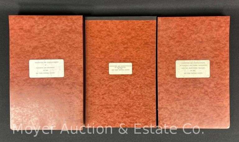 New York Central System Dimensions and Classifications of Locomotives and Equipment Books image