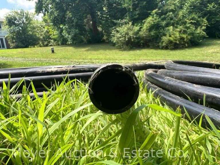 Group of 1” Black Poly Tubing