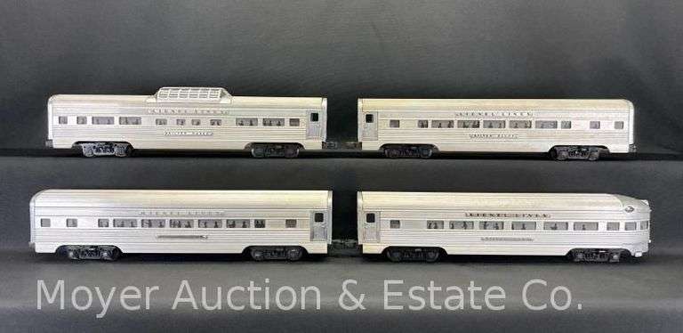 (4) Lionel Lines Passenger Cars, No, 2531-2534, with Original Boxes
