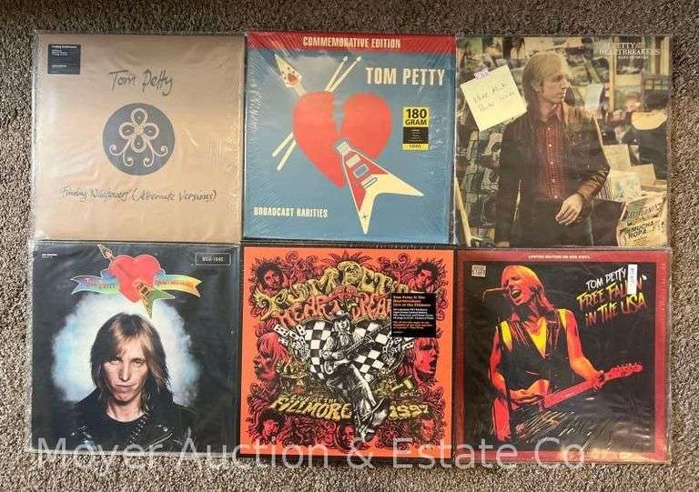 (6) Tom Petty Record Albums image