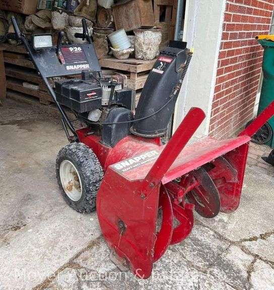 Snapper 9hp Snowblower, 26" Wide image