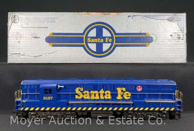 Lionel No. 8157 Limited Edition Fairbanks Morse Santa Fe Diesel Locomotive, with Original Box image