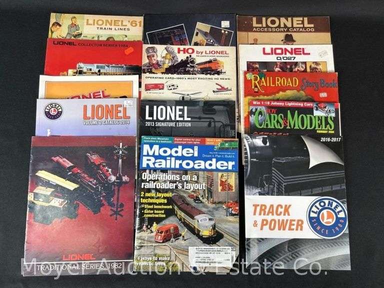 Group of Lionel Books, Catalogs, Etc. image