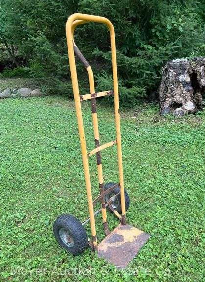 2 Wheel Moving Dolly, Paint Peeling and Rusty image