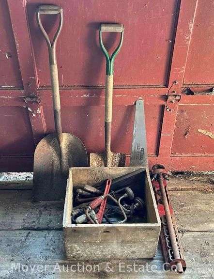 Group of Asst. Hand Tools and Shovels image