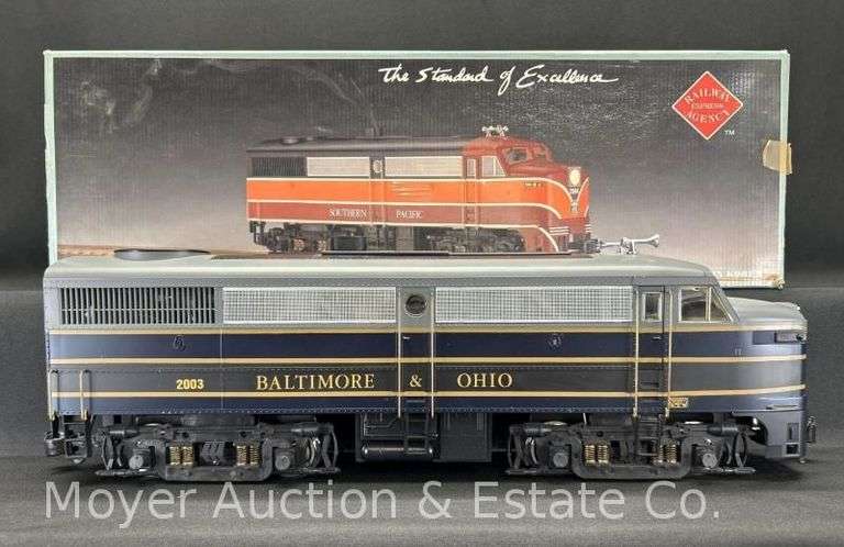 Aristo Craft Railway Express Agency G Scale Baltimore & Ohio Diesel Locomotive, No. 22003 image
