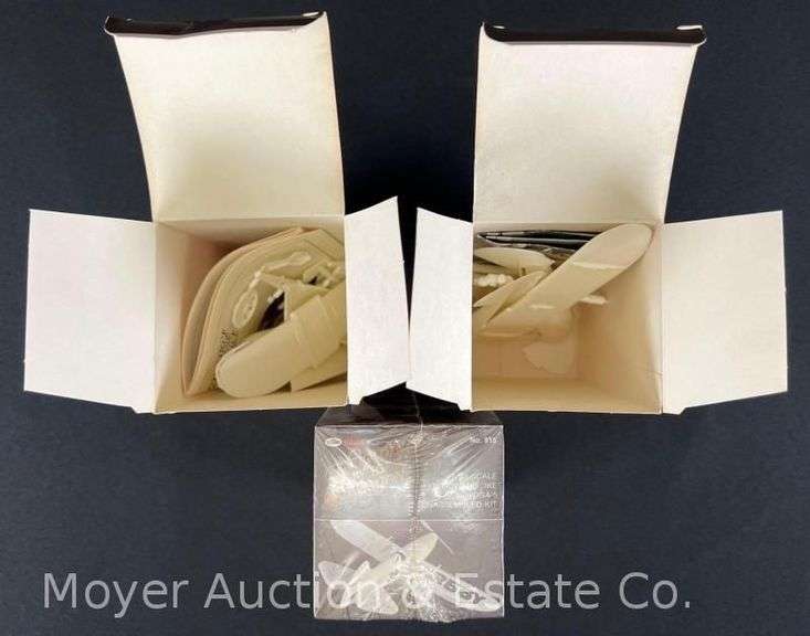 (10) Asst. Plane Plastic Model Kits, 8 Sealed in Plastic, 1/48 Scale