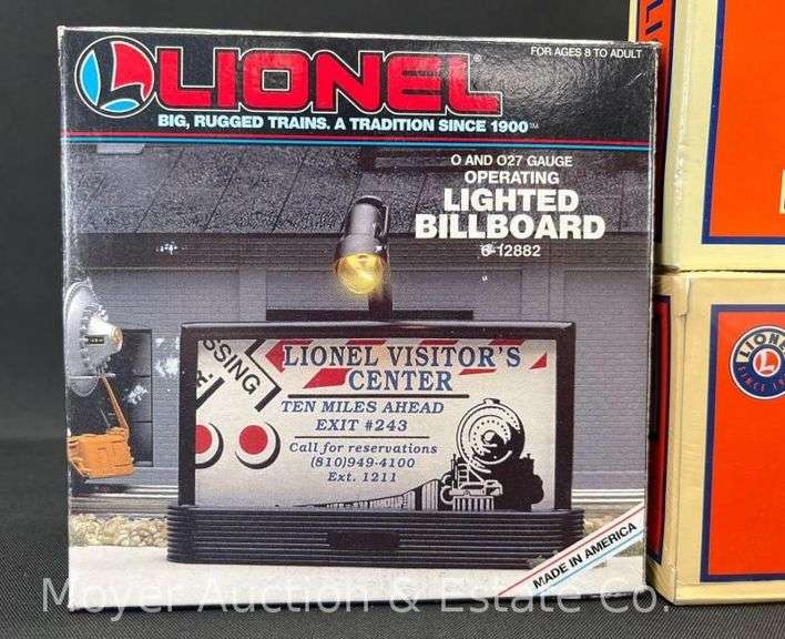 Group of Lionel Bumpers, Barrels, TMCC Direct Lockon No. 34120 (Sealed in Plastic), Etc.