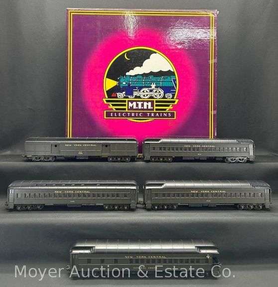 MTH New York Central Scale Maddison Passenger Car Set, No. 4019, with Original Box image